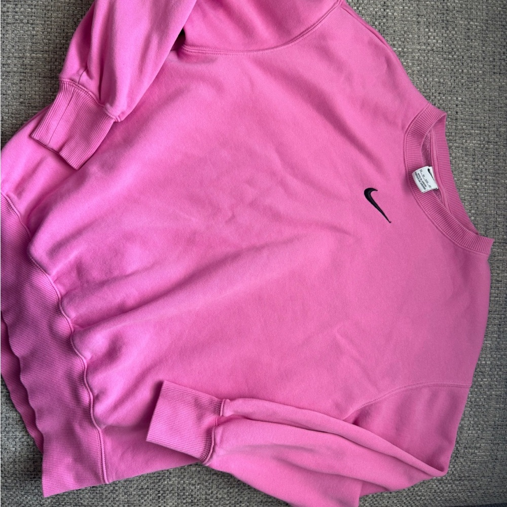Nike Vibrant Pink Crewneck Sweatshirt